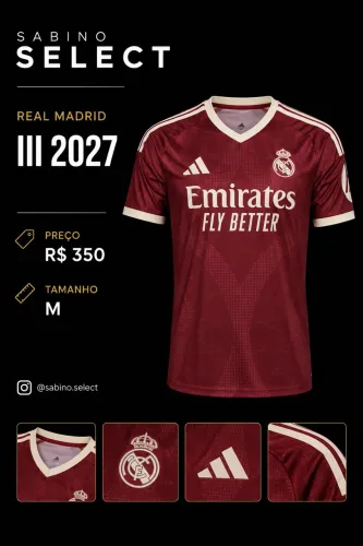 Camiseta Real Madrid III 26/27