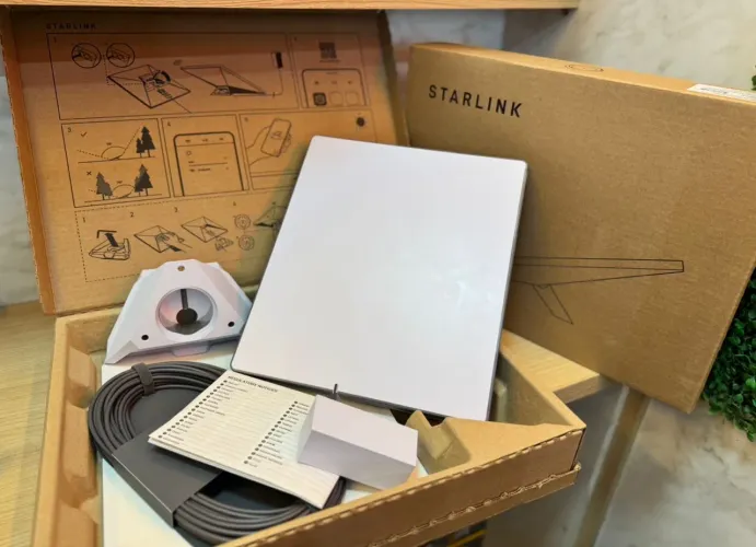 ALUGUEL STARLINK MINI VEICULAR - Internet para Viagens, Pescaria e Fazenda