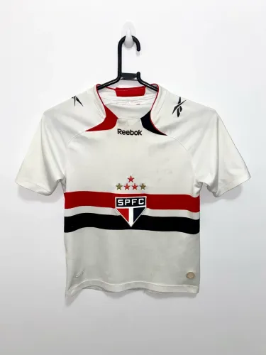 Camisa São Paulo Original Reebok 2010 - Tam. 8 Anos