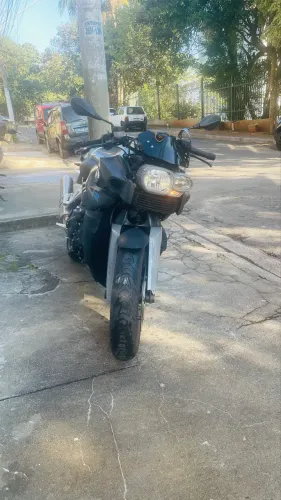Bmw k1200 cinza nardo grey em dia