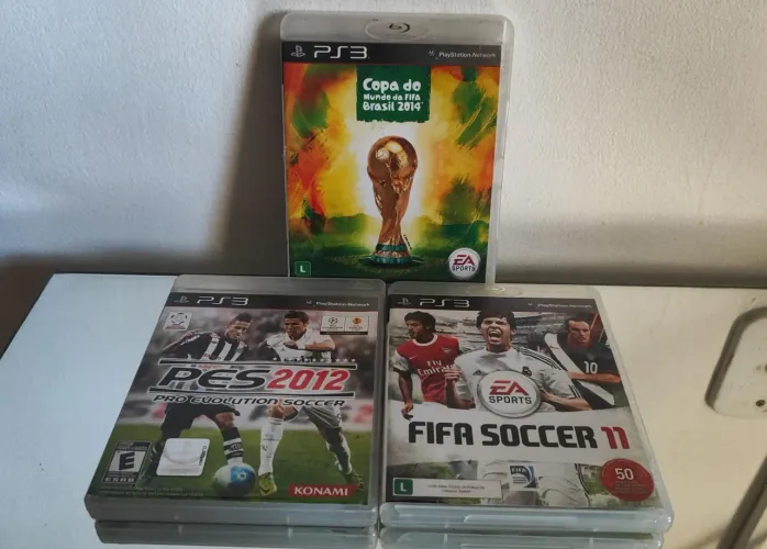 Combo Jogos De Futebol PS3