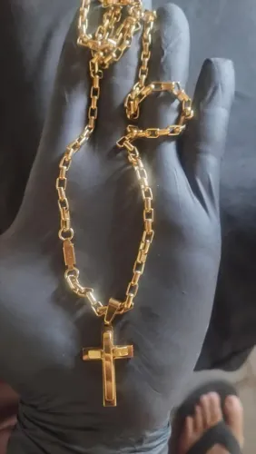 Corrente aço inoxidável pegar Havan ou posto canaã