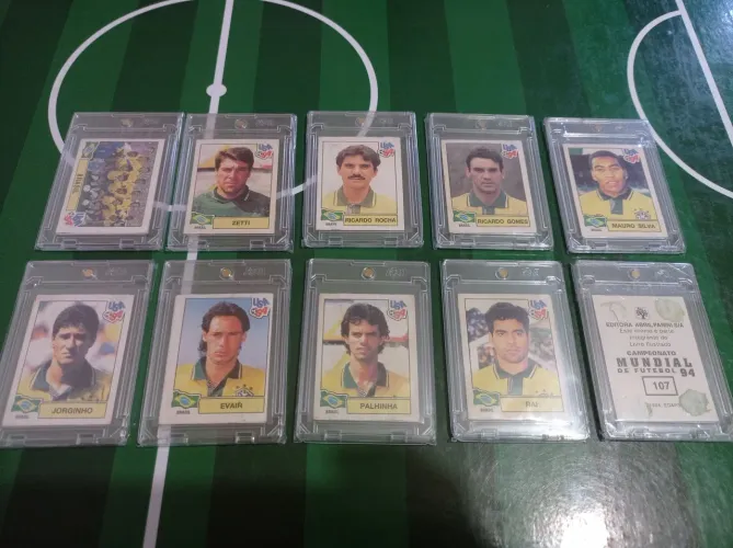 Figurinhas originais Seleção Brasileira 1994