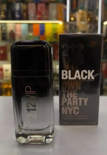 212 Black na caixa