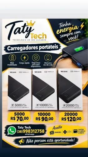 Carregadores Portateis