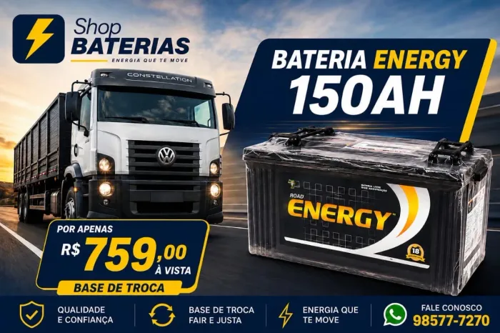 Bateria 150Ah - Energy