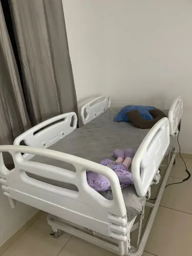 Cama hospitalar articulada + COLCHÃO PNEUMÁTICO 