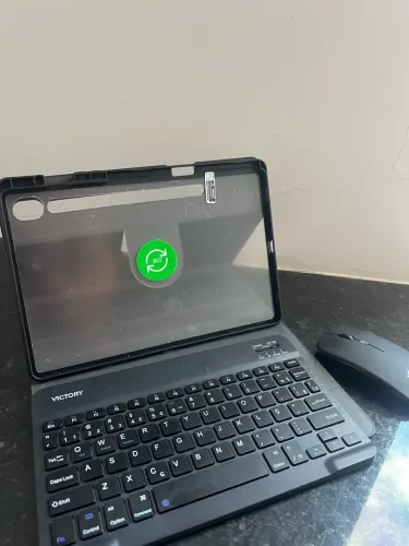 Capa+ teclado para tablet s10 lite samsung 
