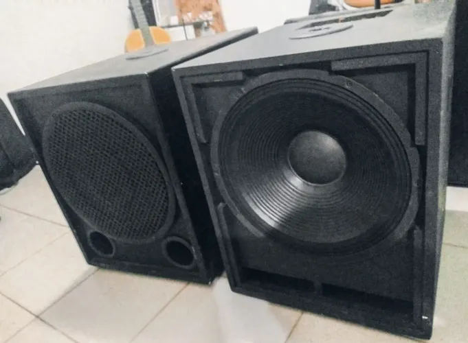 Par de Sub 15" - Ativo e Passivo