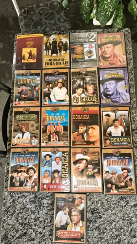 Dvd Faroeste 17 filmes Bonanza, Vicente Price e outros