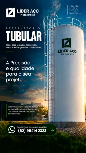 caixa D'água direto da fábrica líder aço (Parcelamos em até 10 vezes).