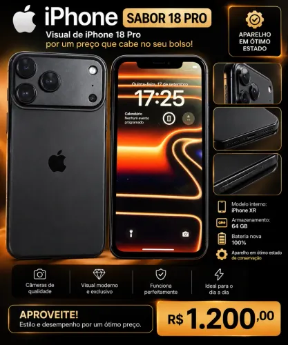 Celular 18 ótima qualidade