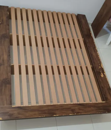 Cama Casal Dalla Costa Baixa / Estilo Japonês - R$ 590