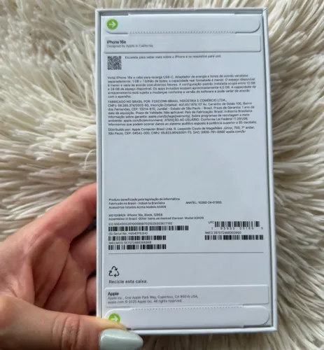 iPhone 16e 128GB LACRADO OPORTUNIDADE 
