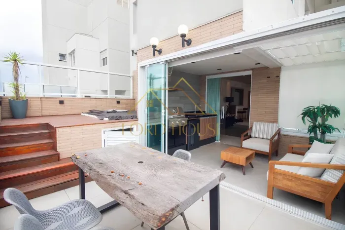 Cobertura para venda e locação com 120m², Brooklin - SP