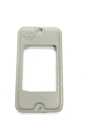 Tampa De condulete tomada dupla 1/2-3/4 Nr03 - Wetzel (pack C/ 35 Un)