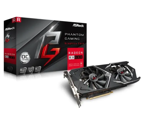 RX 580 PHANTOM GAMING ASROCK 