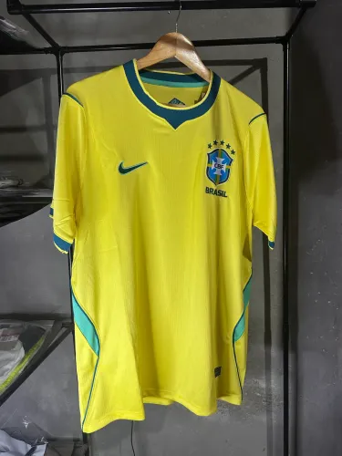 Camisa Brasil Amarela e Azul