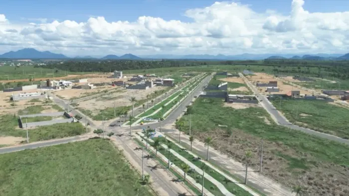 Terreno plano de 440m² no Residencial Fazenda HZ, 2ª Etapa, Praia Grande, Fundão
