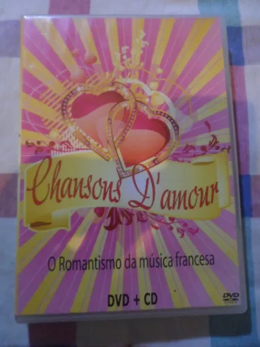 CD + DVD Chansons d'Amour o romantismo da música francesa nacional e original