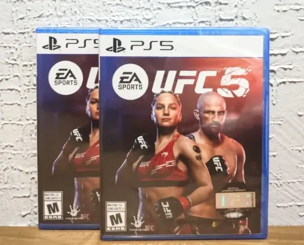UFC 5 Ps5 Lacrado (Aceitamos seu jogo usado como pagamento)