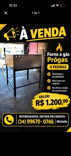 Forno industrial a gás