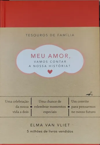 Livro - Meu amor, vamos contar a nossa história? De Elma Van Vliet