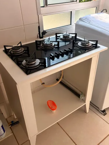 Bancada para Cooktop 5 bocas