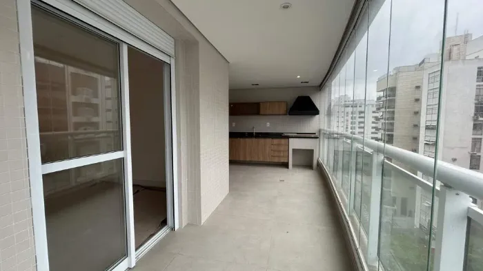 Apartamento para Aluguel, 3 quartos, 3 suítes, 2 vagas - Vista Mar Boqueirão/Santos