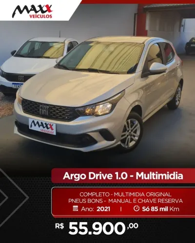 Fiat Argo Drive 1.0 6V Flex 2021