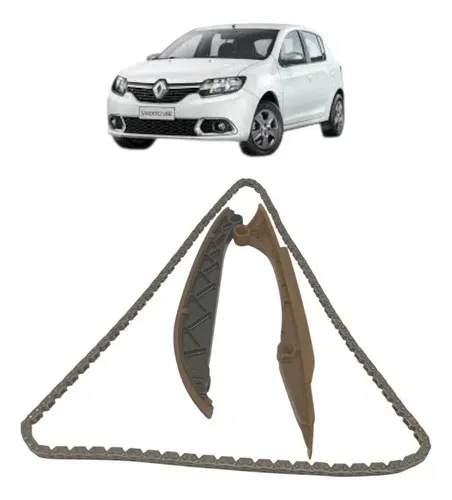 Kit Corrente Comando Renault Sandero Logan 1.0 3cc 2017 2018