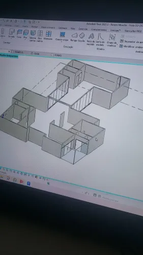 Modelagem 3D técnica a partir de planta baixa