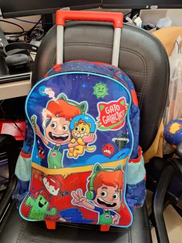 Mochila do Gato Galáctico