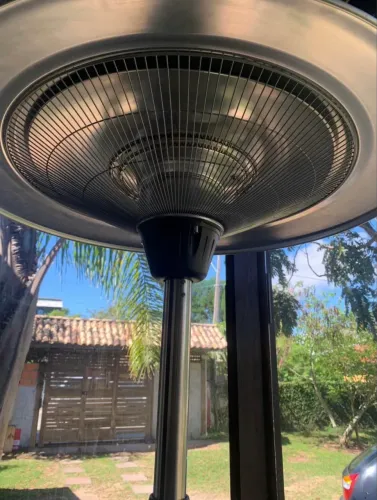 Aquecedor elétrico de ambiente interno e externo
