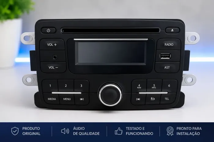 Som para Renault Logan ou Sandero