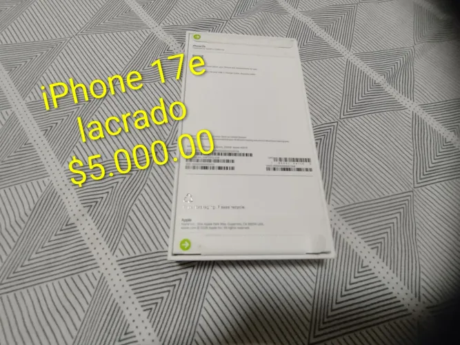 iPhone 17e lacrado