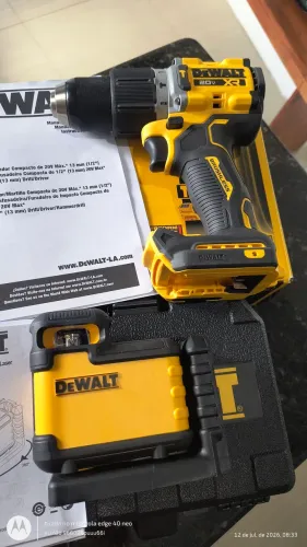 Parafusadeira e furadeira Dewalt nível laser Dewalt