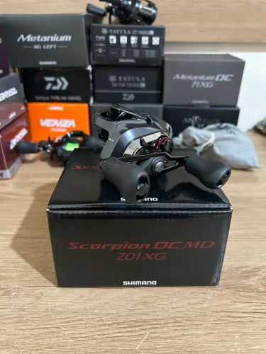 Shimano Scorpion 201 DC MD XG ESQUERDA NOVA