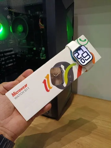 Smartwatch seri 11 Prata