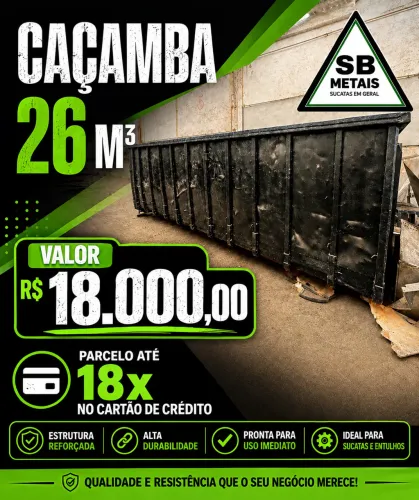 Caçamba Rollon off