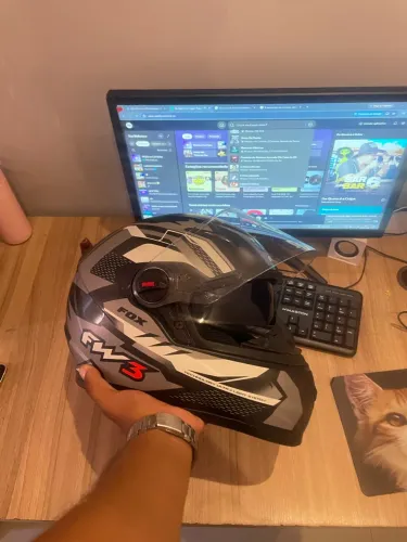 CAPACETE Fw3 NOVO