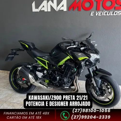 KAWASAKI/Z900 PRETA  21/21 - combinação perfeita entre potencia e tecnologia 