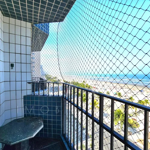 Apartamento 2 quartos com vista mar para locação em Tupi, Praia Grande/SP