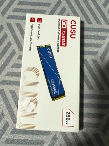 SSD NVMe M.2 256GB CUSU CV3500Q - NOVO (Lacre/Sem Uso) High Speed