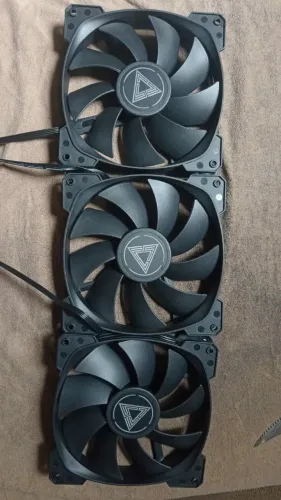 VENDO Kit 3 Fans MONTECH HP140mm PWM