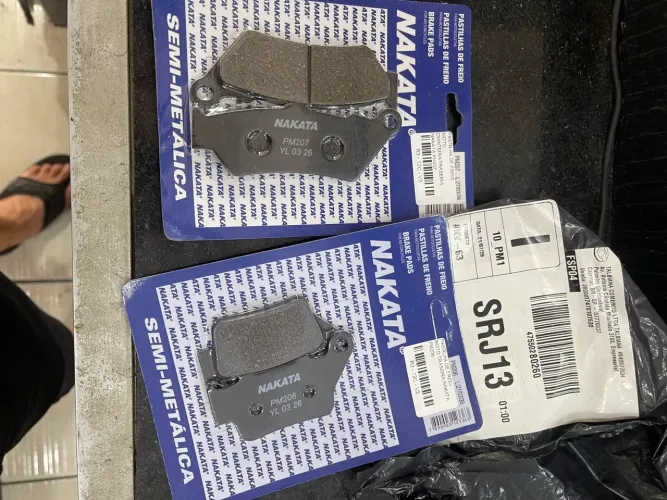 Vendo freio de moto bmw traseira e dianteira 