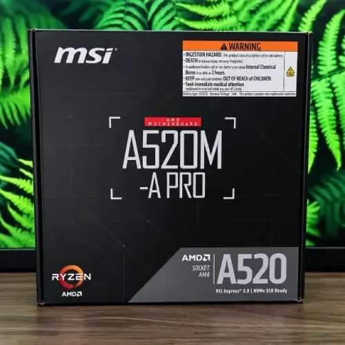 Placa-Mãe MSI A520M-A PRO