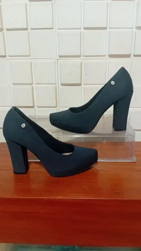 SAPATO/SALTO SCARPIN VIA MARTE PRETO/ Salto 9.5