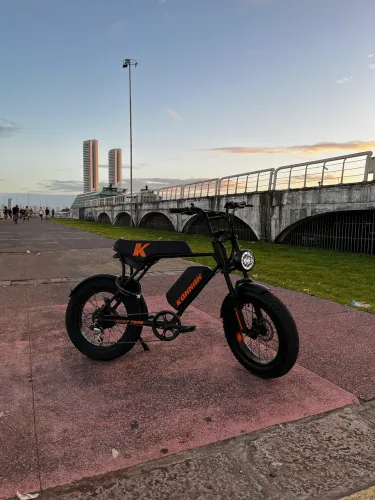 Bike Eletrica Konnan 750w + assento passageiro