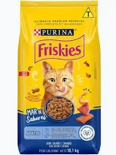 raça friskies para gatos 10,1KG no preço
